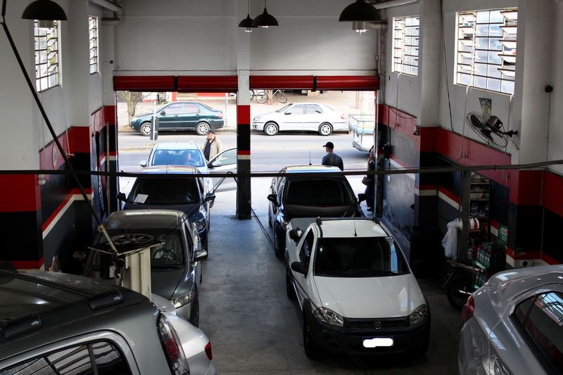 Interior organizado da Xaulim Oficina