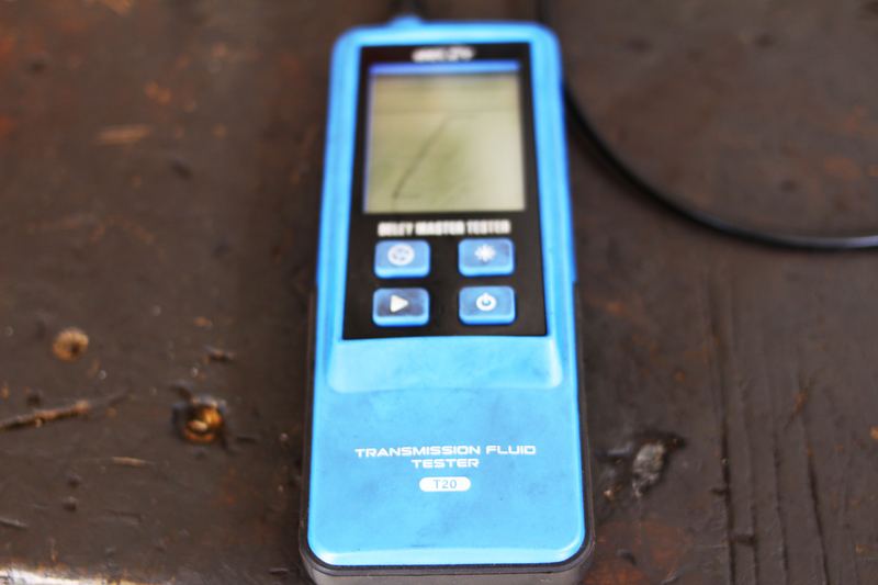 Testador de fluido de transmissão automática